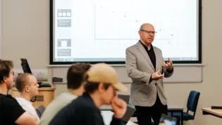 Photo of an Access Programme class being taught