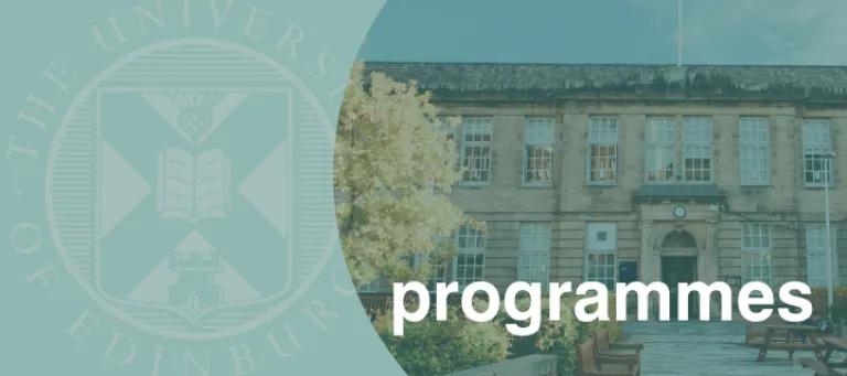Our programmes
