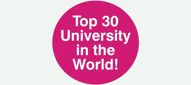 Top 30 University in the World